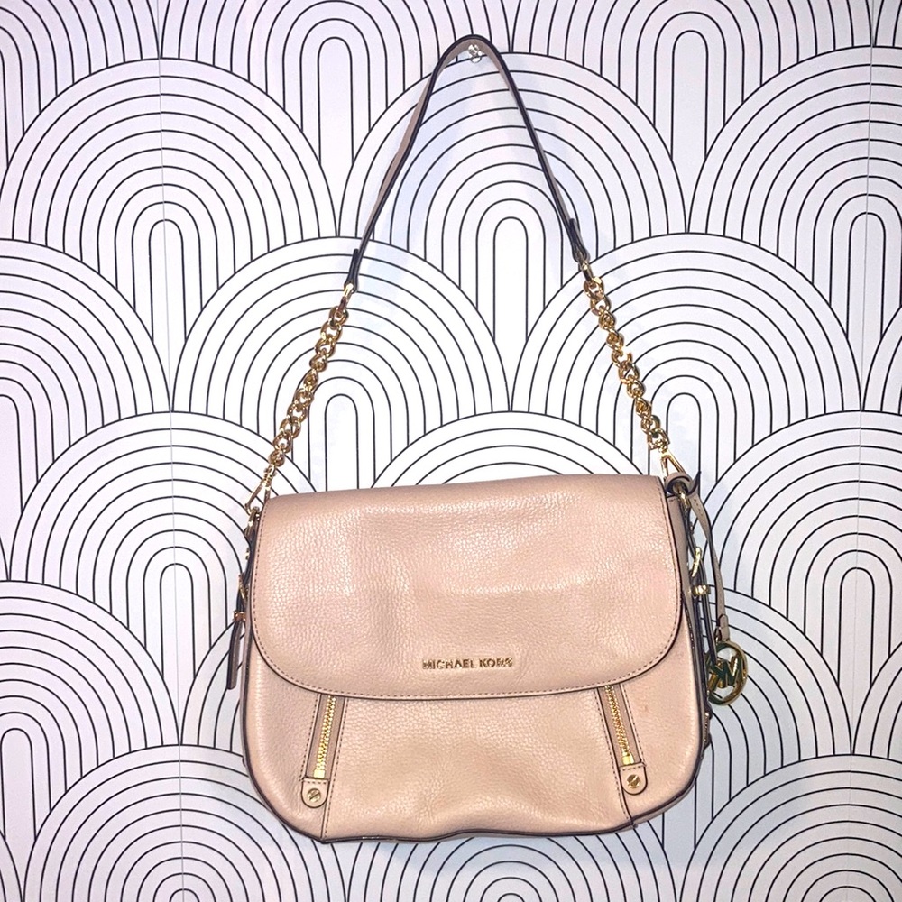 Blush Pink Micheal Kora Shoulder Bag
